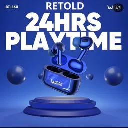 retold UBON MAX BT-160 40ms Super-Low Latency Beast Mode, 4 Mics with ASAP Charge Bluetooth Headset image 2