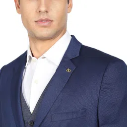 ad by arvind Men Ceremony Suit Solid Suit image 2