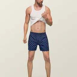 xyxx Pack of 2 Remix IntelliEaze Super Combed Cotton Printed Printed Men Boxer image 4