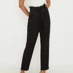 DOROTHY PERKINS Women Slim Fit Trousers with Belt-picture-23