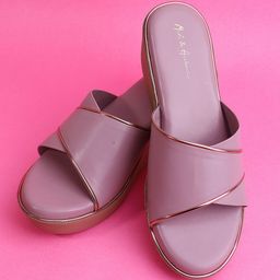 Mast & Harbour Platform Sandals with Bows-picture-20