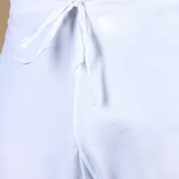 here&now x sanwara Sanwara Ethnic Motifs Embroidered Mandarin Collar Chikankari Straight Kurta With Churidar image 3