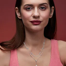 MINUTIAE Brass Silver-Plated Handcrafted Necklace-picture-38