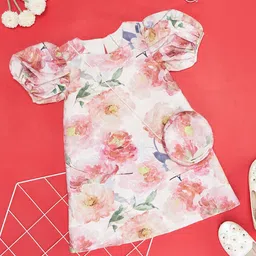 Pantaloons Junior Floral Printed Sheath Dress-picture-33