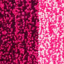 Saral Home Set of 2 Pink & Magenta Anti-Skid Bath Mats image 2