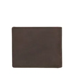 WildHorn Men Coffee Brown  Leather Two Fold Wallet with RFID image 2