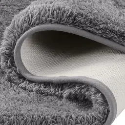 OBSESSIONS Charcoal 2300 GSM Anti-Skid Bath Rug image 2