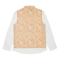 CAVIO Boys Printed Pure Cotton Nehru Jacket With Shirt image 3