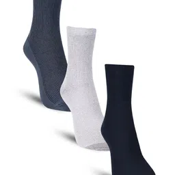 Dollar Socks Men Pack of 3 Cotton Calf-Length Socks-picture-19