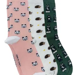 Mint & Oak Men Pack Of 3 Above Ankle-Length Socks image 1