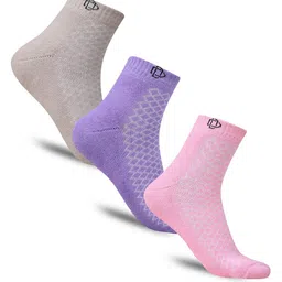 Dollar Socks Men Pack Of 3 Patterned Cotton Above Ankle Length Socks-image-99