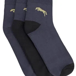 JUMP USA Men Pack Of 3 Ankle Length Socks-image-17