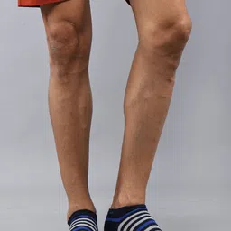 Force NXT Men Pack Of 3 Striped Cotton Ankle-Length Socks image 3