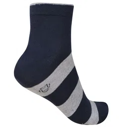 Dollar Socks Men Pack Of 3 Patterned Cotton Ankle-Length Socks image 5