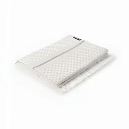 Liveology Grey Checked Printed 200 GSM Bath Towel-picture-16