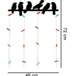 VAH Kya Bat Hai !! Black Wooden Photo Frame With Clips image 5