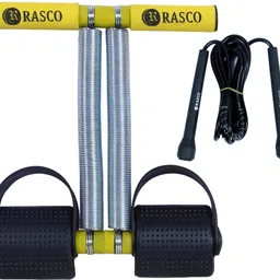 rasco Double Steel Spring AB Exerciser with Black Pencil Rope Ab Exerciser-picture-21