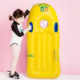clefairy Inflatable Surf Body Board with Handles, Lightweight Swimming Floating Surfboard Aid Mat Learn to Swim Swim Floatation Belt-picture-20