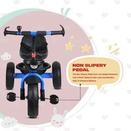 maanit Tricycle with Dual Storage Basket for Kids|Boys|Girls Age Group 2 to 5 Years New Diamond Model stylish Tricycle image 3