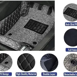 kunatil enterprisess Leather 7D Mat For Maruti Suzuki Swift image 4