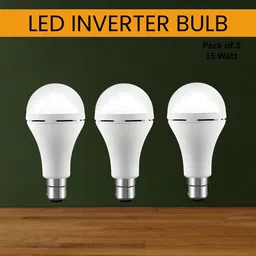 sacro 15W Rechargeable Emergency Inverter LED Bulb, Upto 4 Hours Battery For HomeAX30 4 hrs Bulb Emergency Light-picture-23