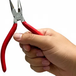 smart garden Mini Round Nose Pliers with Red Handle Round Nose Plier-picture-15