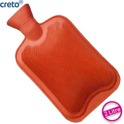 (Pain Reliever Durable Rubber Pad Non-Rechargeable) Non Electric 2 L Hot Water Bag-image-44