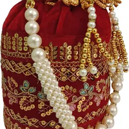 25degree n Women Red Potli image 2