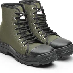 unistar Lightweight Hiking & Trekking Boots with Anti-Slip Single Density Rugged Sole Boots For Men image 1