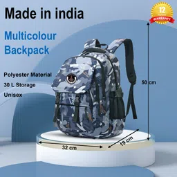 tinytot SB184_02 School Collage Travel Casual Formal Laptop Backpack Waterproof School Bag image 4