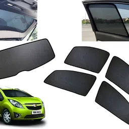 auto pearl Side Window, Rear Window Sun Shade For Chevrolet Beat-picture-22