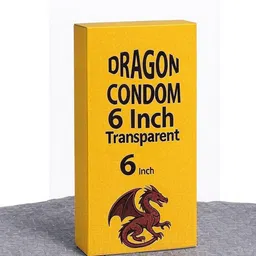 Dragon Condom For Men – 6 Inch Transparent Condom-image-8