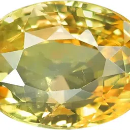 bhagya g Yellow Sapphire (Pukhraj) Gemstone 5.25 Carat Certified Natural Gemstone Stone Sapphire Ring-picture-20