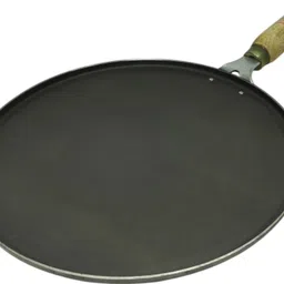 anzman enterprises Pure Iron Tawa with Wooden Handle – 29.5 cm Tawa 29.5 cm diameter-picture-26