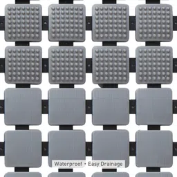 obsessions Multicolor Solid PVC 34x15 Inches Antiskid Shower Bath Mat image 5