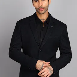 killer Men Striped Single Breasted Casual Blazer image 1