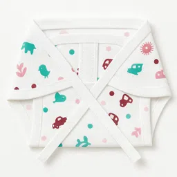 don care Reusable Washable Cotton Cloth Langot Baby Nappy Diaper Pack of 10 image 4
