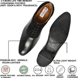 stifron TRENDING formal shoes|Light weight comfort| latest shoes|lace up for men| Party Wear For Men image 4