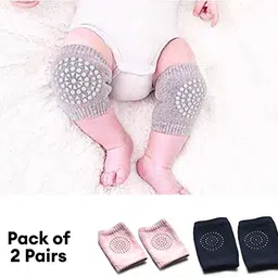 baebyphant Baby Knee & elbow protector | Baby Knee Pads for Crawling | Anti slip Black, Pink Baby Knee Pads-picture-15