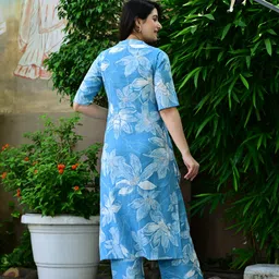 isha e kart Top Palazzos Co-ords Set image 2