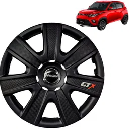 prigan KUV100 GTX Matte Black 14 INCH Wheel Cover For Mahindra KUV100-picture-28
