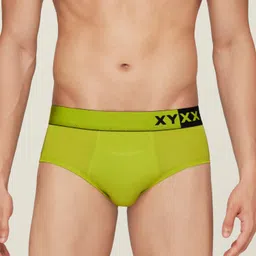 xyxx Dualist Intellisoft Micro Modal Color Blocked Solid Men Brief image 2