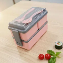 filiaa DOUBLE DECKER LUNCH BOX 3 Containers Lunch Box-picture-11