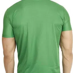 moods a nazzy Pack of 10 Men Solid Round Neck Polyester Multicolor T-Shirt image 3