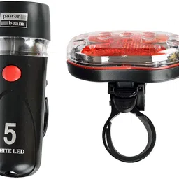 reshne Bicycle Combo LED Light Super Bright Cycle LED Torch Portable LED Front Rear Light Combo-picture-18