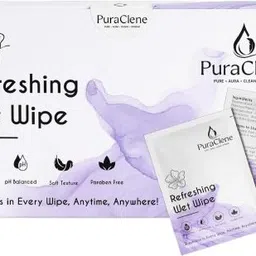 puraclene Wet Wipes Combo | Alcohol & Parabe n Free | Soft & Refreshing Face & Body Wipes image 4