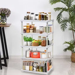 raxon world Fruits/Vegetables Kitchen Rack Stylish 5 Layer Plastic Rack for Organized Kitchen Spaces Plastic-picture-10