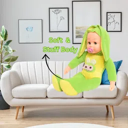 funteen Doll for Girls Musical Baby Doll for Girls / Stuffed Toy Life Like Features - 40 cm image 5