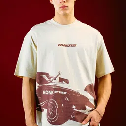 Men Solid Round Neck Pure Cotton White T-Shirt-image-33