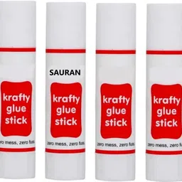 sauran Pack of 4 Glue Stick Glue image 2